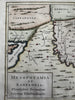 Mesopotamia Babylonia Chaldea Assyria 1768 W.H. Toms engraved historical map
