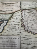 Mesopotamia Babylonia Chaldea Assyria 1768 W.H. Toms engraved historical map