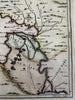 Mesopotamia Babylonia Chaldea Assyria 1768 W.H. Toms engraved historical map