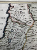 Arabia Deserta Mesopotamia Holy Land 1768 W.H. Toms engraved historical map