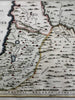 Arabia Deserta Mesopotamia Holy Land 1768 W.H. Toms engraved historical map