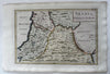 Arabia Deserta Mesopotamia Holy Land 1768 W.H. Toms engraved historical map