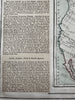 North America United States huge Louisiana territory 1766 decorative Desnos map