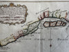 West Africa Gulf of Benin Guinea slave coast Juida 1747 decorative Bellin map