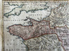 West Africa Gulf of Guinea Congo Gabon Biafara 1747 decorative Bellin map