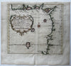 West Africa Gulf of Guinea Congo Gabon Biafara 1747 decorative Bellin map