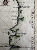West Africa Gulf of Guinea Congo Gabon Biafara 1747 decorative Bellin map