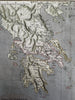 Ancient Greece Thrace Argos Epirus Crete in era of Homer 1806 Russell HC map