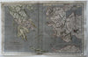Ancient Greece Thrace Argos Epirus Crete in era of Homer 1806 Russell HC map