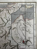 Ancient Greece Thrace Argos Epirus Crete in era of Homer 1806 Russell HC map