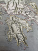 Ancient Greece Thrace Argos Epirus Crete in era of Homer 1806 Russell HC map