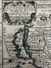 California as an Island North America Mexico 1719 Chiquet decorative antique map