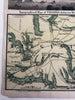 US Capitol Washington DC birds-eye view 1850’s Magnus hand color letter sheet