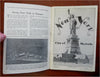 New York City Travel Tourism 1931 photo illustrated tourist booklet wonderful