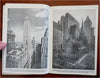 New York City Travel Tourism 1931 photo illustrated tourist booklet wonderful