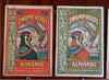 Swamp Root Almanac 1909-43 nice Lot x 9 w/ Dream Books Zodiac