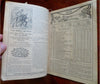 Swamp Root Almanac 1909-43 nice Lot x 9 w/ Dream Books Zodiac