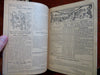 Swamp Root Almanac 1909-43 nice Lot x 9 w/ Dream Books Zodiac