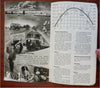 Denmark Travel Guide Tourist Promo Booklet 1937 pictorial book w/ map