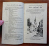 Paul Revere Route Lexington Concord Massachusetts 1906 sightseeing brochure