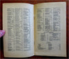 Cologne am Rhine German Empire 1902 pocket travel city plan & street index