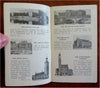Stockholm Sweden Tourist Info 1937 Fritze pictorial travel booklet w/ city plan