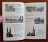 Stockholm Sweden Tourist Info 1937 Fritze pictorial travel booklet w/ city plan