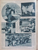 Dirigibles War Planes Charles Lindbergh Baseball Akron Zulus 1931 rare NYT mag.