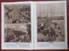 Zeppelins WWI London Bombing War Reporting 1915 rare NYT Midweek Magazine