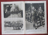 Zeppelins WWI London Bombing War Reporting 1915 rare NYT Midweek Magazine