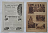 Zeppelin Crash ZR-2 Disaster Airships 1913-21 Lot x 2 rare pictorial Magazines