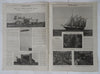 Zeppelin Crash ZR-2 Disaster Airships 1913-21 Lot x 2 rare pictorial Magazines