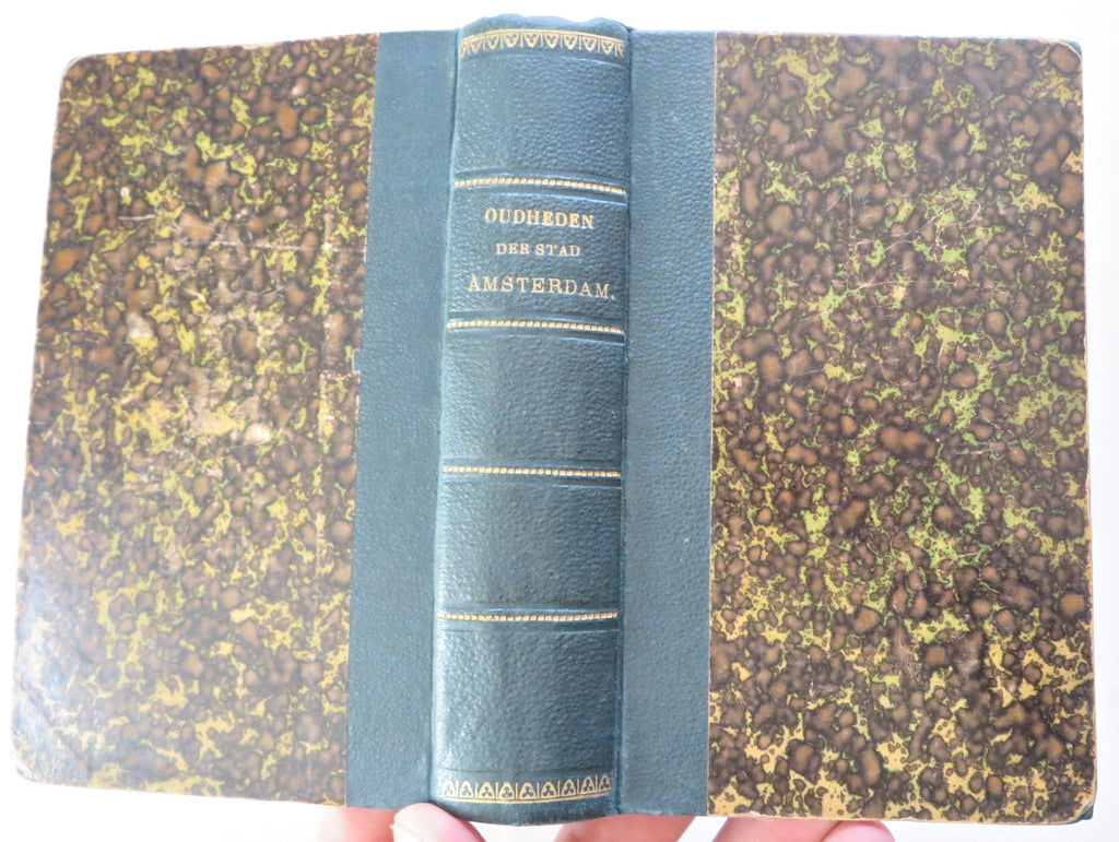 Amsterdam Holland Nederland rare city guide 1744 Haarlem Dutch w/ 22 view plates