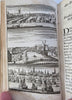 Amsterdam Holland Nederland rare city guide 1744 Haarlem Dutch w/ 22 view plates
