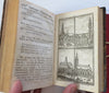 Amsterdam Holland Nederland rare city guide 1744 Haarlem Dutch w/ 22 view plates