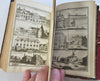 Amsterdam Holland Nederland rare city guide 1744 Haarlem Dutch w/ 22 view plates