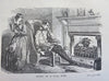 Home Magazine American Women's Periodical 1856 leather book 15 plates 1 year