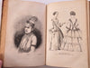 Home Magazine American Women's Periodical 1856 leather book 15 plates 1 year