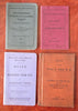 Railroad Operation Manuals Policy Handbooks 1906-1912 Lot x 4 B & M Albany Ohio