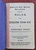 Railroad Operation Manuals Policy Handbooks 1906-1912 Lot x 4 B & M Albany Ohio