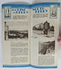Ireland Killarney Lakes Tourist Info c. 1939 pictorial pamphlet w/ 2 travel maps