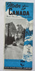 Canadian Rockies & British Columbia Tourist 1939 Auto travel pamphlet w/ maps