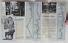 Canadian Rockies & British Columbia Tourist 1939 Auto travel pamphlet w/ maps
