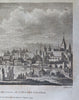 Seraglio at Constantinople Ottoman Palace Skyline 1783 engraved city view print