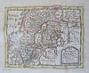 Scandinavia Kingdom of Sweden Finland Lapland 1781 Holtrop scarce miniature map