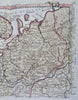 Russia in Europe Northern Part Finland Perm Archangelsk 1761 Buache Delisle map