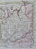 Russia in Europe Northern Finland St. Petersburg 1761 rare Delisle Buache hc map