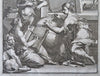 Allegorical Frontispiece Angel Lion Cartography 1715 lovely rare engraved print