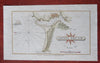 Annis Squam Harbor Massachusetts Ipswich Bay 1837 Blunt coastal survey map