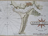 Annis Squam Harbor Massachusetts Ipswich Bay 1837 Blunt coastal survey map